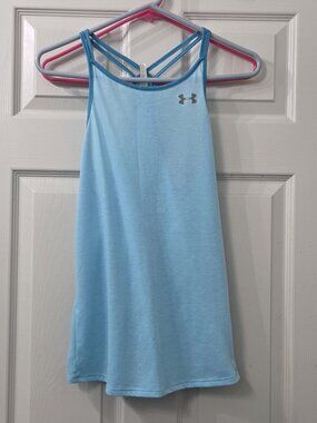 Under Armour Light Blue Tank Top - Threadborne Fabric